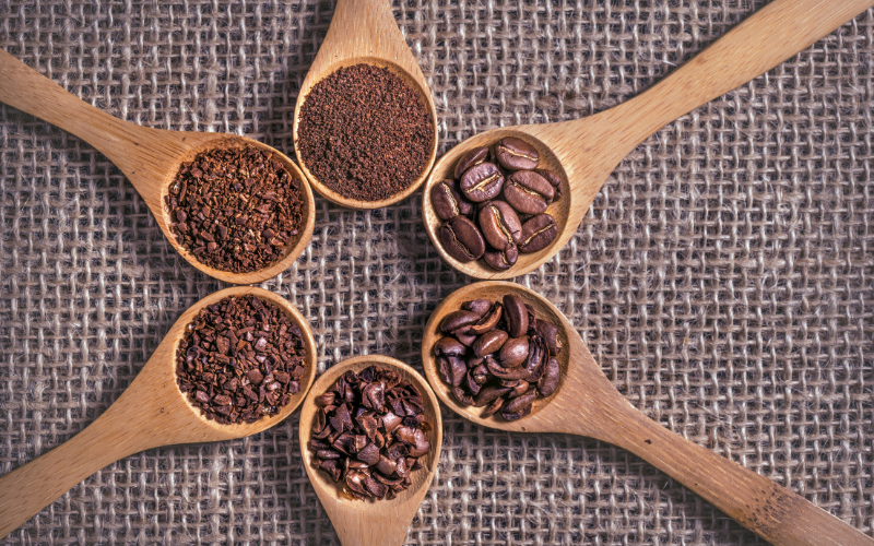 The different Types of Coffee Grinds