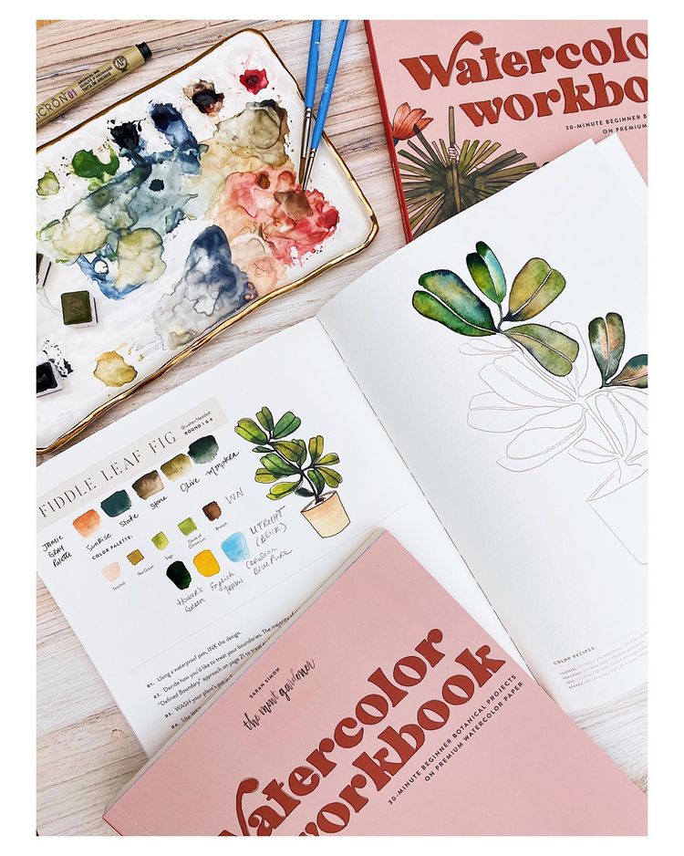 Watercolour painting is a beautiful and relaxing creative outlet that you can find online and in-store at Scout.