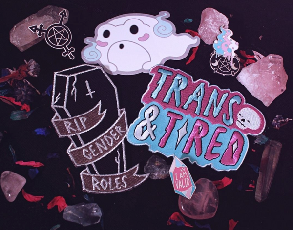 Grrrl Spells is a queer-owned Toronto business that makes spoopy art and accessories.