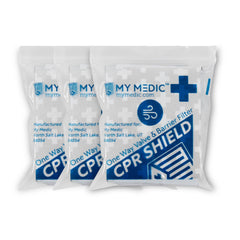 3 CPR SHIELD Creates barrier to prevent transmission of disease when performing CPR