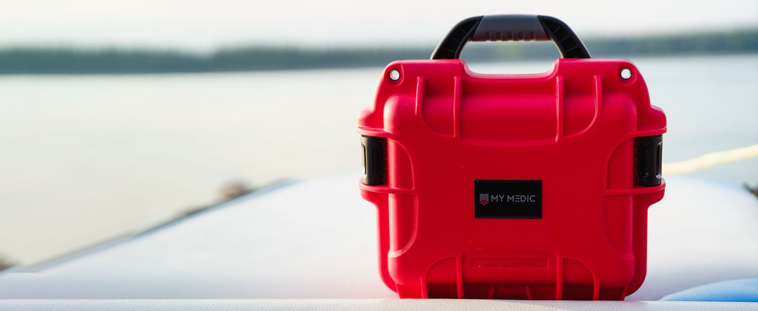 My Medic's Boat First-aid Kit is perfect safety shield for your next boat, fishing and water sports adventure