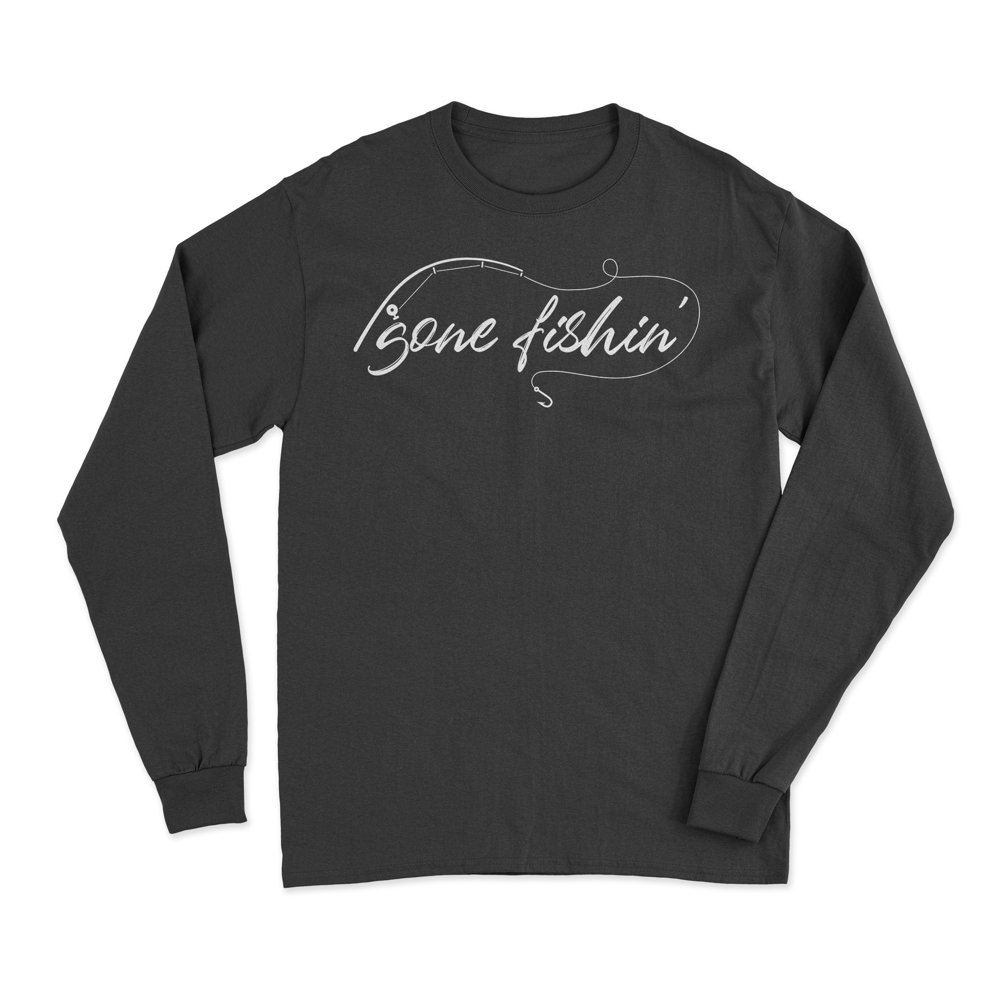 Gone Fishing v3 Men Long Sleeve Shirt