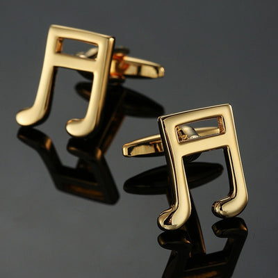 Music Note & Keys Cufflinks