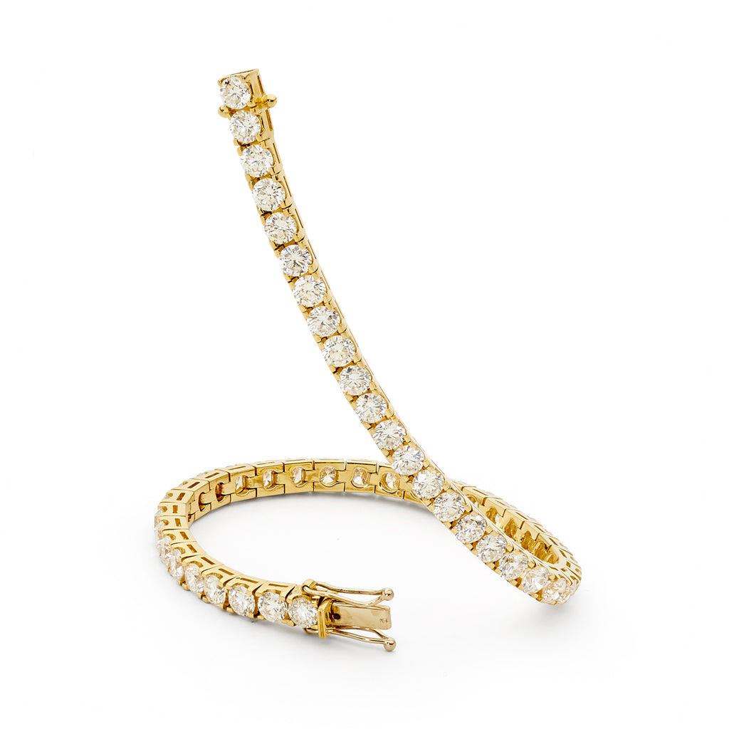18ct Yellow Gold Chain Bracelet – Matthew Ely Jewellery