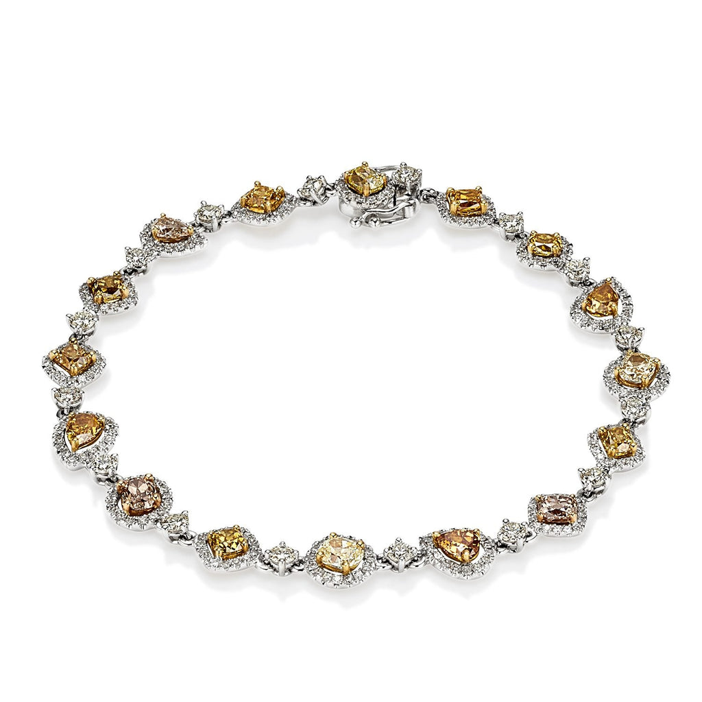 diamond chip bracelet