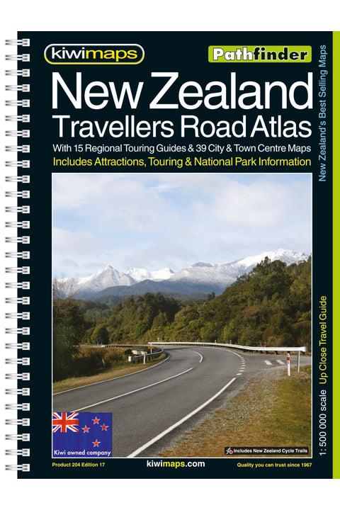 Nz Travellers Road Atlas A4