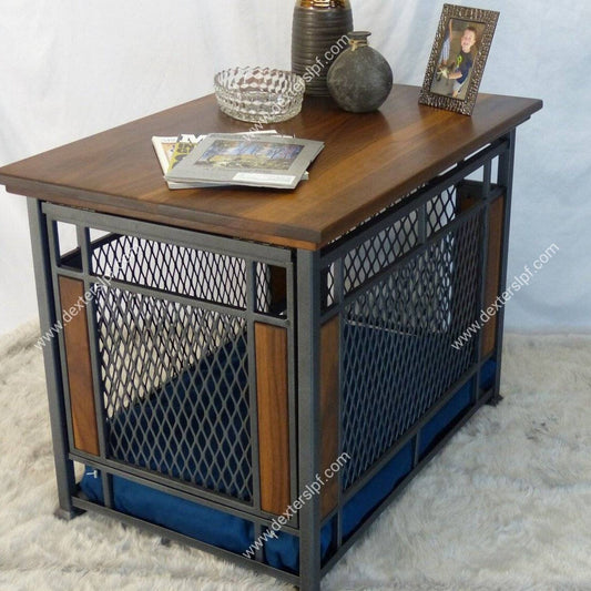 Dog Crate Furniture With Food Storage, Remy Xx-large, Dog Kennel Furniture, Dog  Crate Table, Modern Dog Crate, XXL Dog Crate 