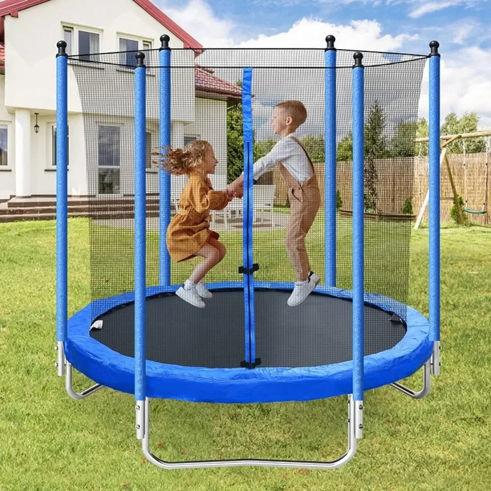 8FT Trampoline with Enclosure Net - Combo Bounce Exercise Trampoline