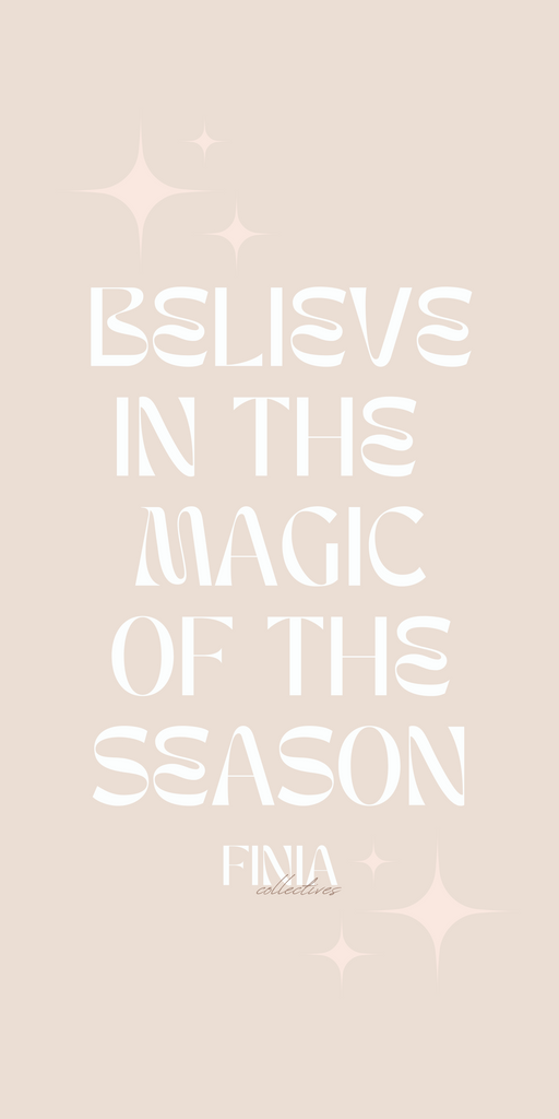 Believe in the Magic of the Season Wallpaper