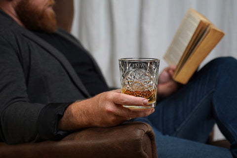Personalised engraved whiskey glass