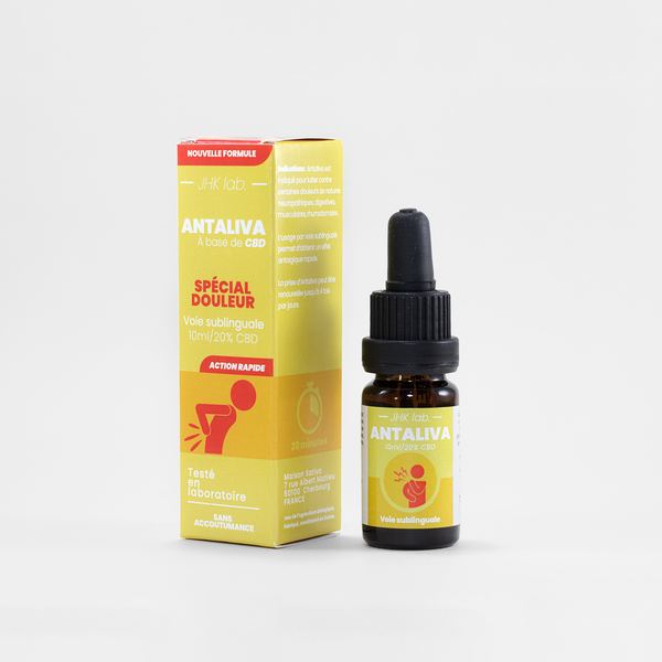 Antaliva : huile de CBD anti-douleur 