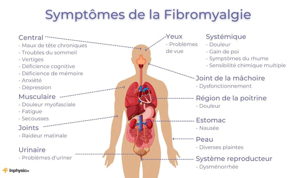 symptômes de la fibromyalgie