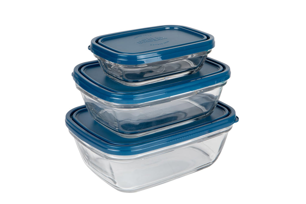 Freshbox Square Bowl with Lid, Duralex USA