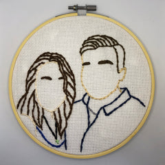 a couple in one hoop together