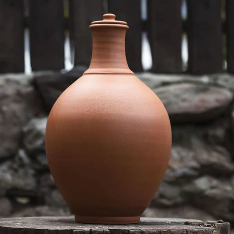 Hakan terracotta clay pitchers.