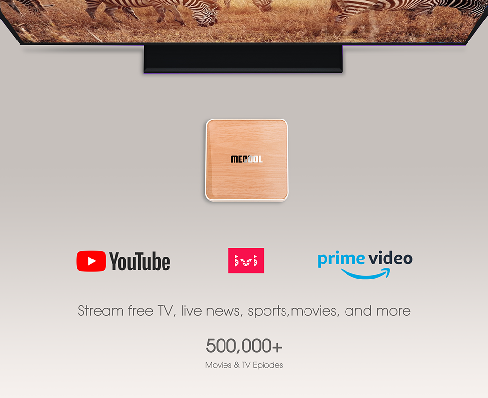 Mecool KM6 Deluxe Smart TV BOX Android 10+subscription 12 months guaranteed after-sales service