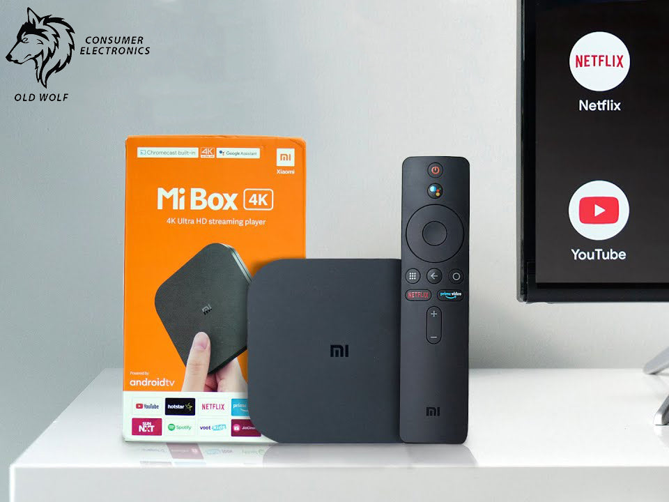 Xiaomi Mi TV Box S 4K Ultra HD Android TV+Subscription 12 Months Guaranteed After-Sales Service