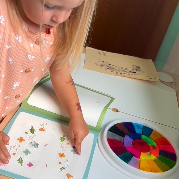  Kiddospace Finger Painting Kit