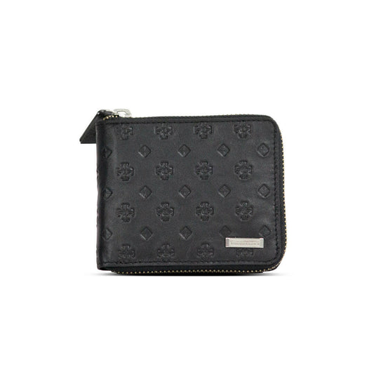 Handmade Epi leather money clip wallet, Navy Blue leather wallet WL307