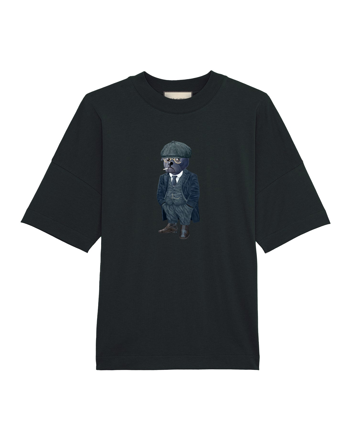 French III Oversize T-Shirt Black - DON SUCRE UK product image