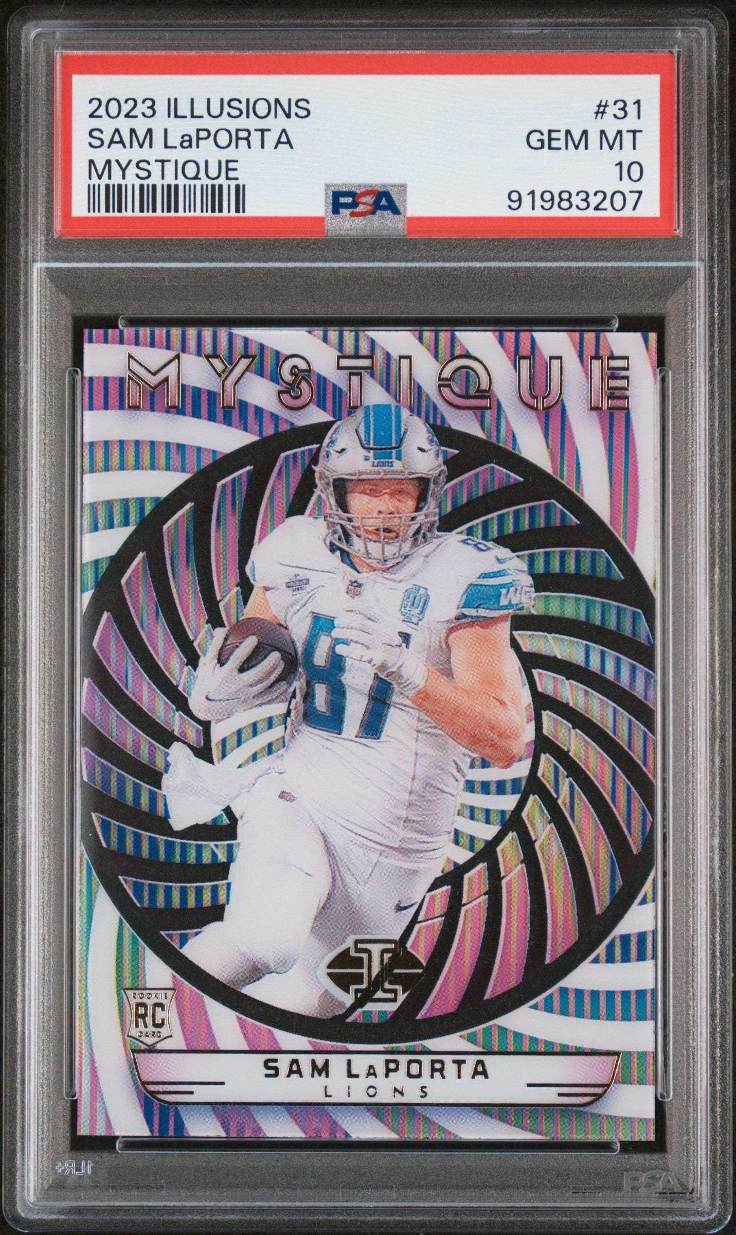 Sam LaPorta 2023 Illusions #31 Mystique Price Guide - Sports