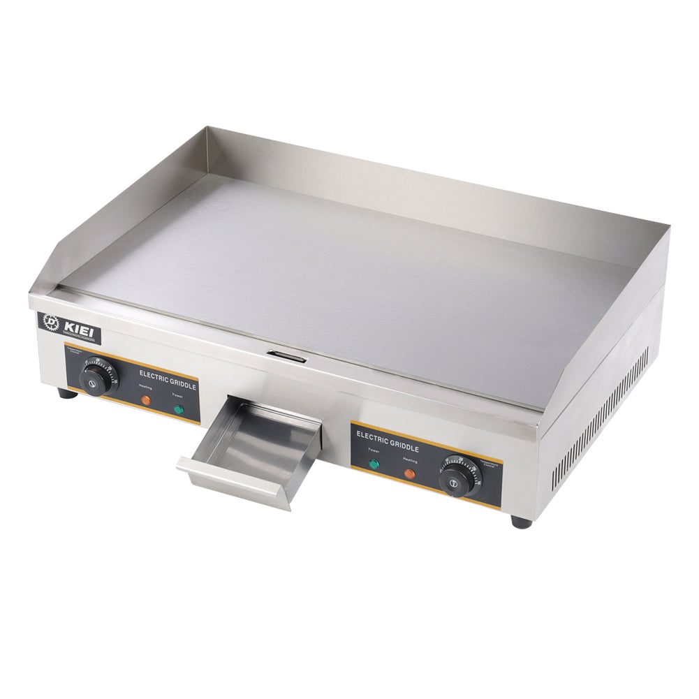 Image of 4.4KW Commercial Kitchen Electric Griddle Stainless Steel Countertop Grill