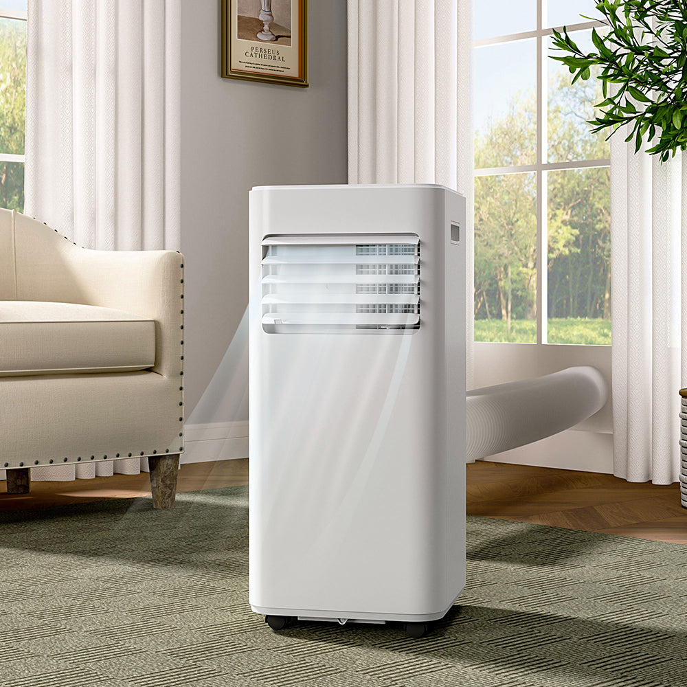 7000BTU Portable Air Conditioner with Smart Remote Control and Wheels from HAO Direct