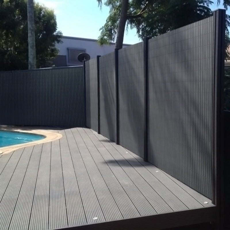 Image of PVC Garden Fence Outdoor Privacy Screen