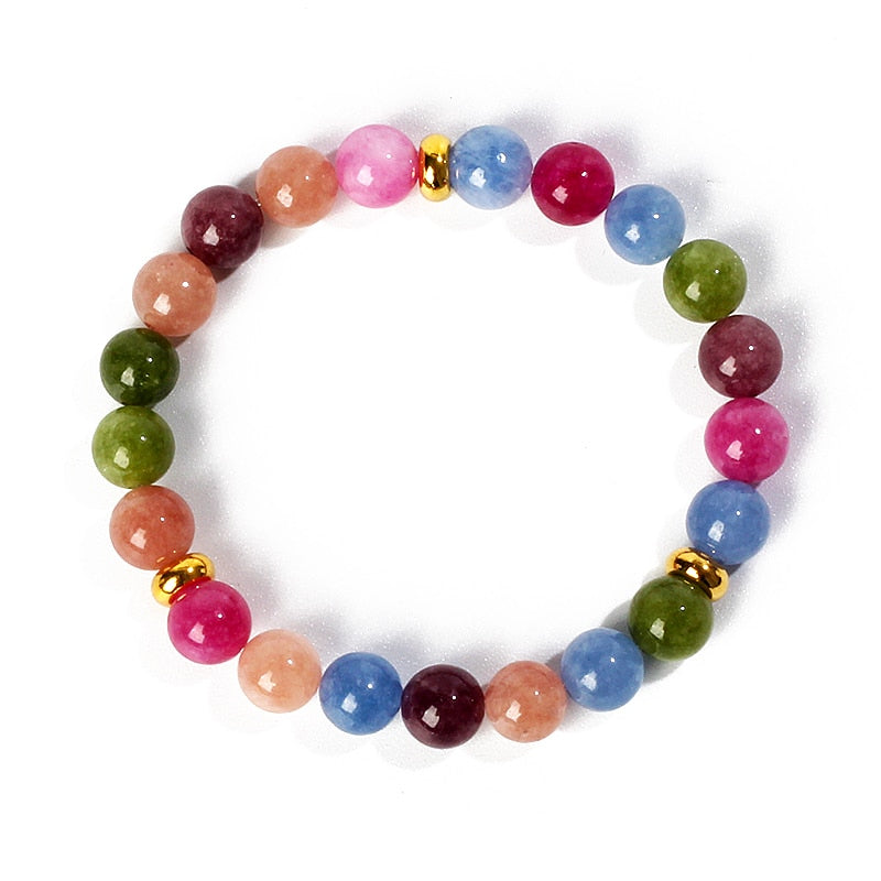 Chakra Yoga (Energy Healing Spiritual Balance Harmony) Beads Bracelet
