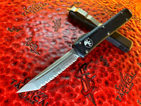 Microtech Ultratech Tanto Full Serrated Pocketknife