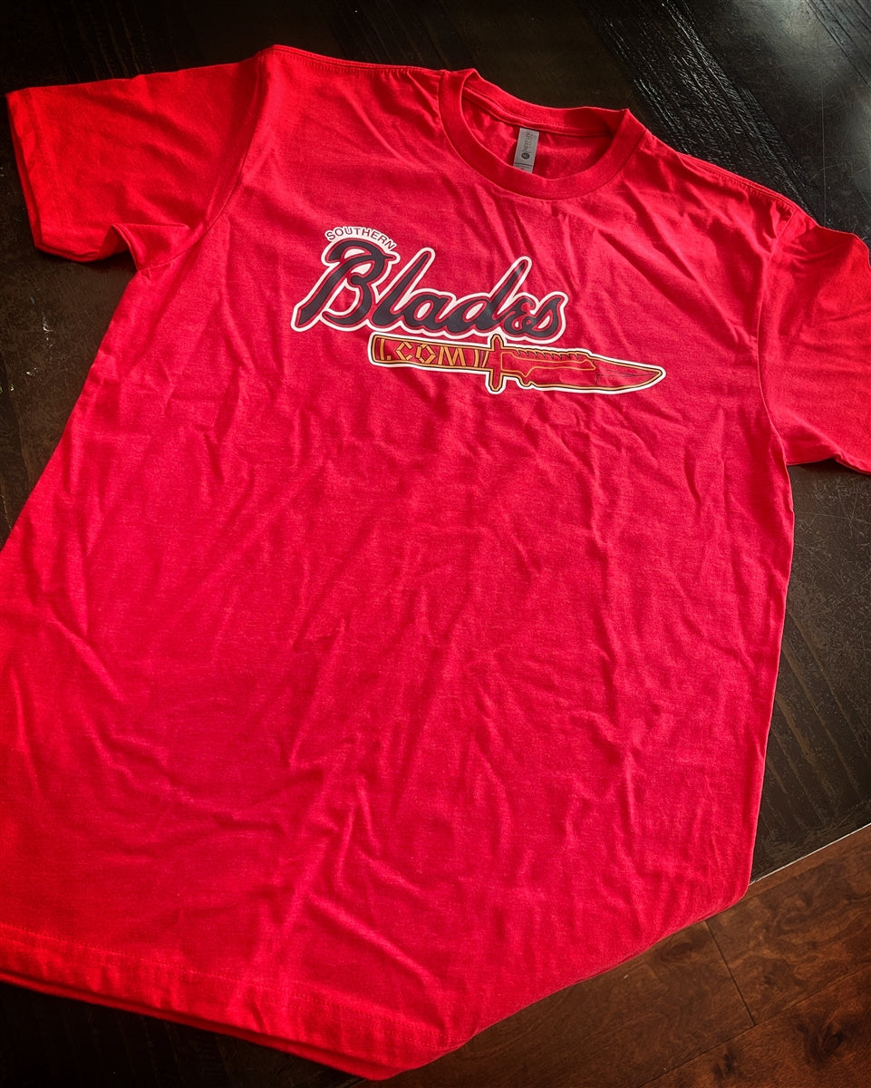 Southern Blades “ATL Bravos” Edition T-Shirt HOTLanta Red