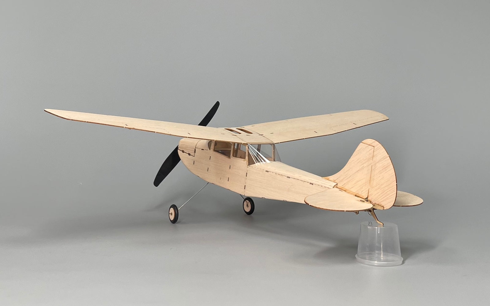 MinimumRC  Cessna L19 Birddog Vintage Balsa 3CH 460 mm