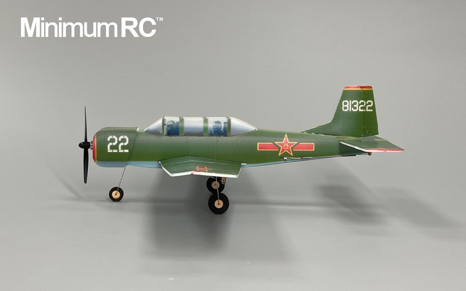 MinimumRC Nanchang CJ-6 340mm