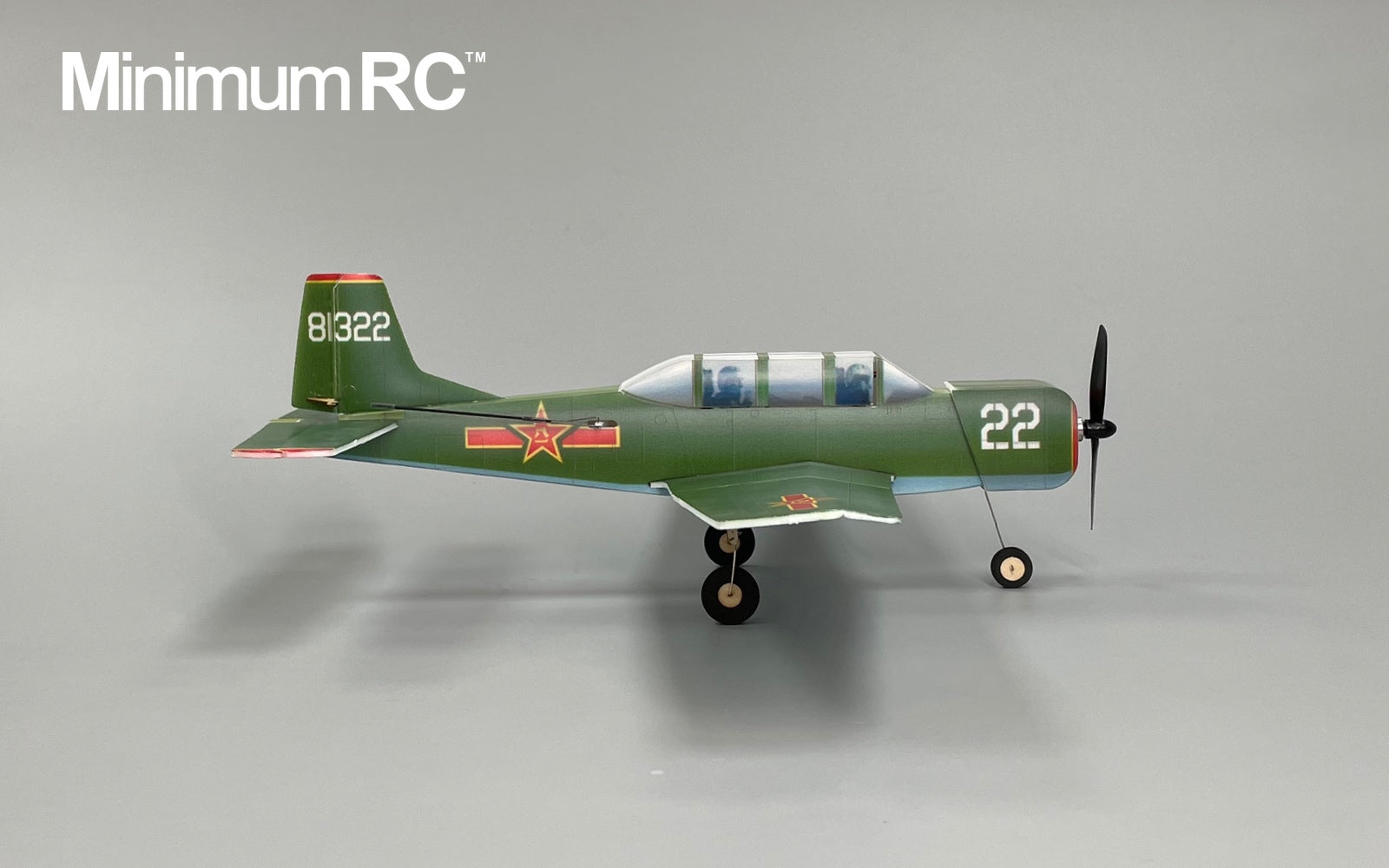 MinimumRC Nanchang CJ-6 340mm