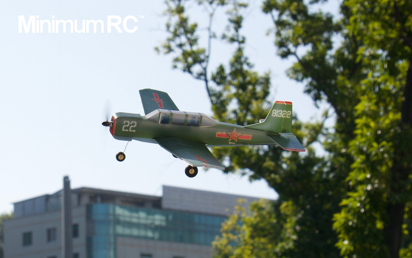 MinimumRC Nanchang CJ-6 340mm