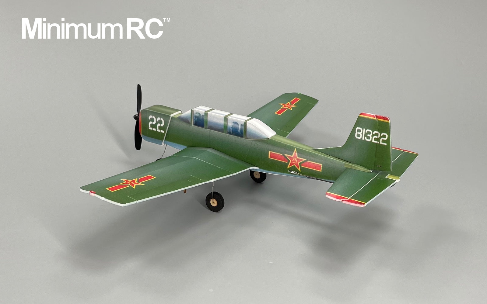 MinimumRC Nanchang CJ-6 340mm