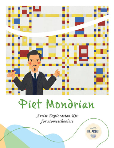 Piet Mondrian activity pack