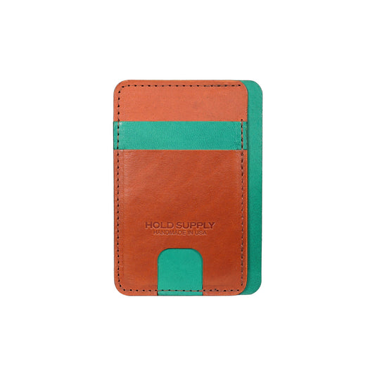 Front Pocket Wallet - Suede Light Brown