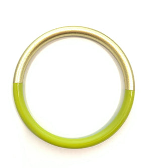 Lime Bone Bangle - The Tailored Goose