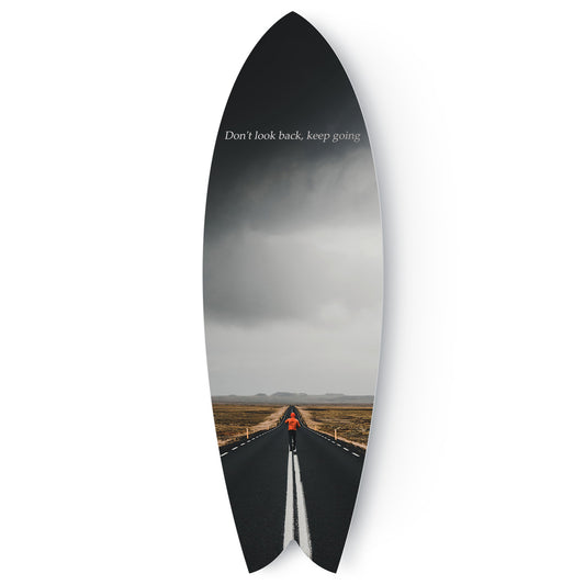 Chanel surfboard wall art
