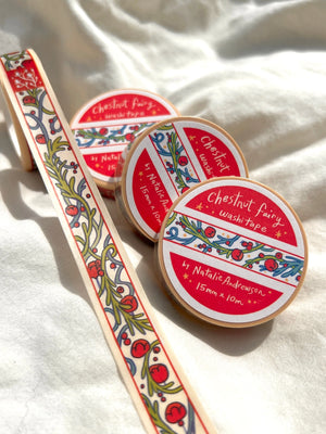 Chestnut Fairy Washi Tape - Art Dept.