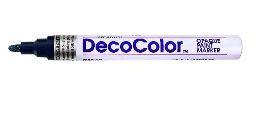 DecoColor Opaque Paint Markers - White – East Coast Calligraphy