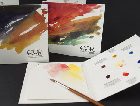 0002 Earth Colours QoR Modern Watercolours 6 x 5ml tubes