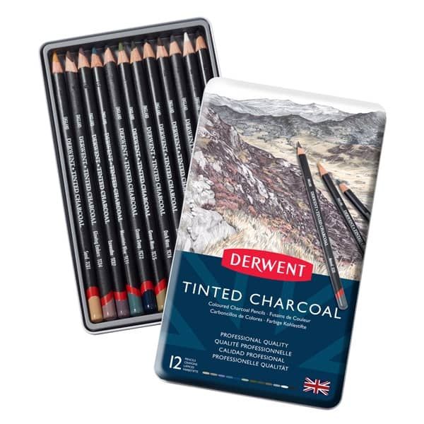  EXCEART 25Pcs Willow Charcoal pencils for students