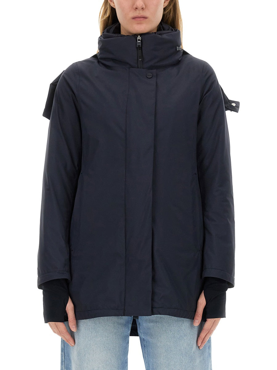 Herno Stylish Regular Fit Gore-tex Jacket For Women In Blue