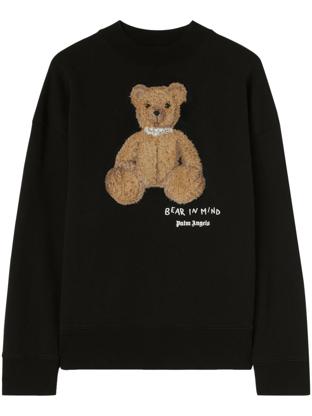 Palm Angels Bear In Mind Sweatshirt In Black