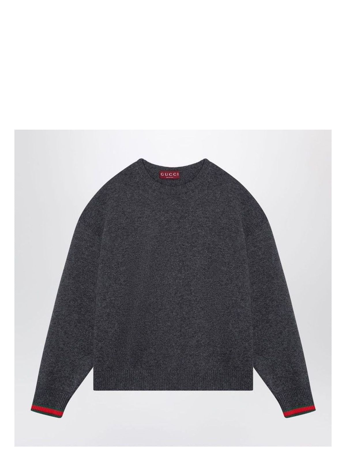 Gucci L/s Cw/nk Top Wo And Ws Blend