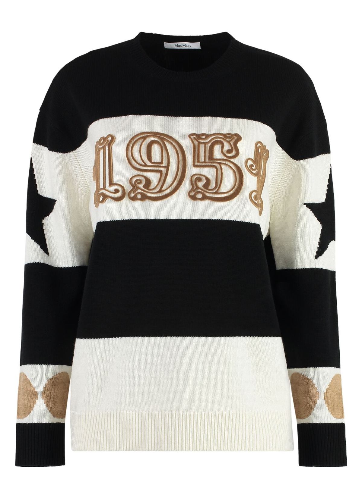 Max Mara Women's Dirce Wool And Cashmere Sweater | Size Small | Dirce2421366121600 Color 008
