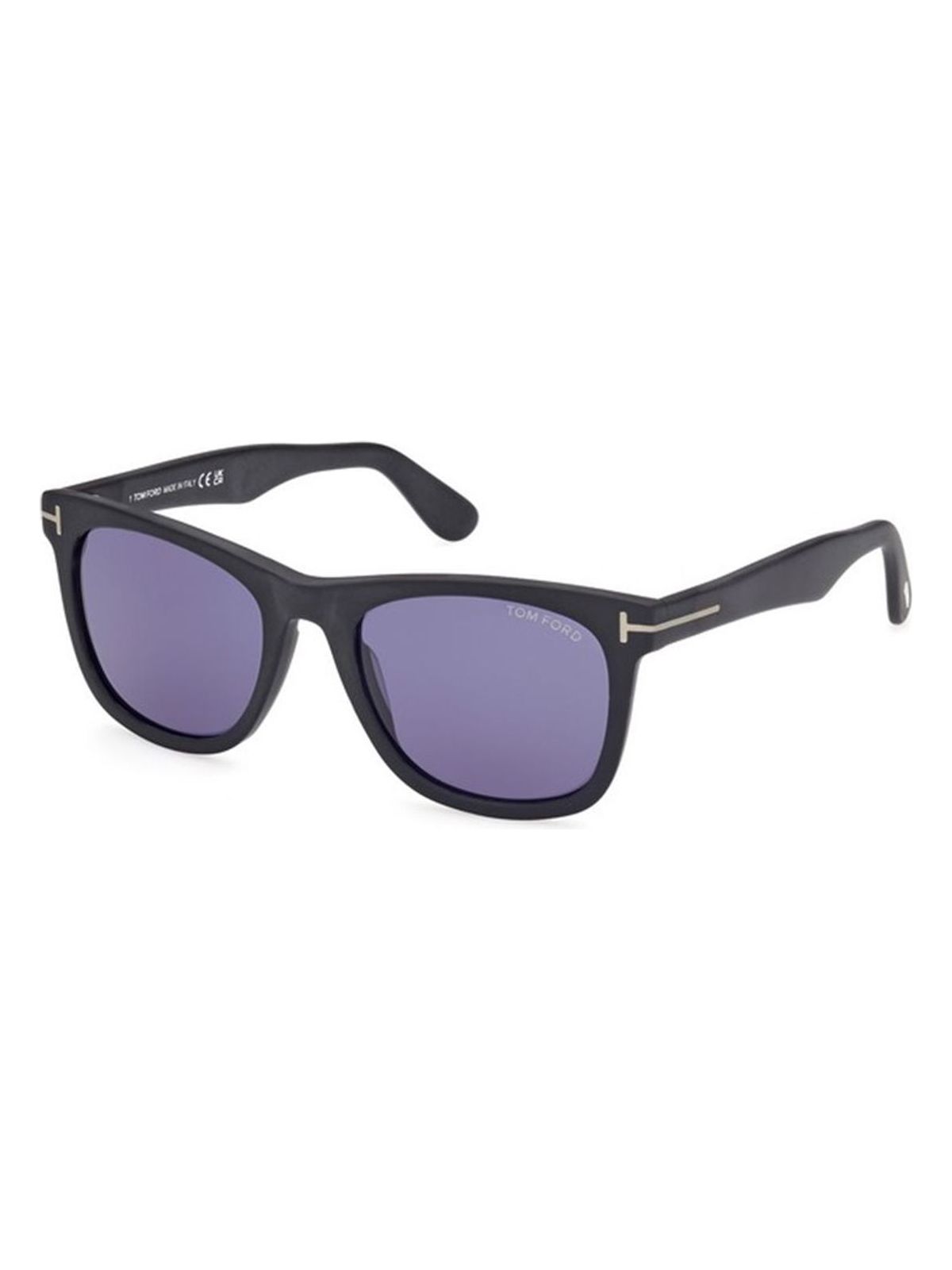 Photos - Sunglasses Tom Ford Kevyn Ft1099 02V  in Black Matte | Size 52 