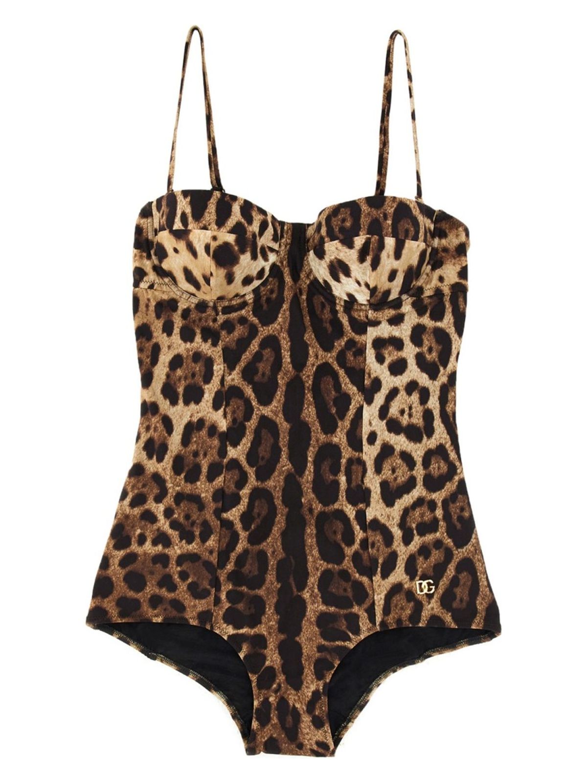 Dolce & Gabbana Women Animalier One-piece Swimsuit In Animalier